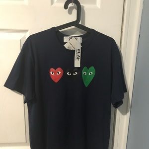 cdg triple heart